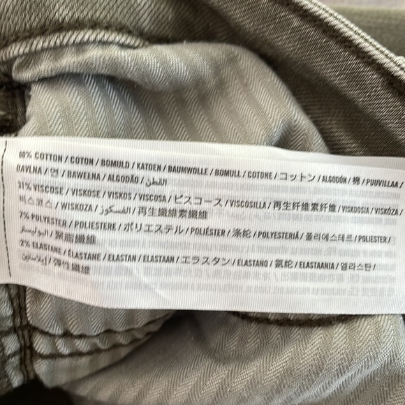 ABERCROMBIE & FITCH Harper Super Skinny women’s stretchy raw frayed hem 27 / 4L - Picture 9 of 16